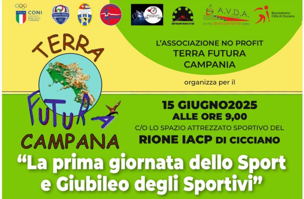 Cicciano, al via la I Giornata dello Sport e Giubileo degli sportivi