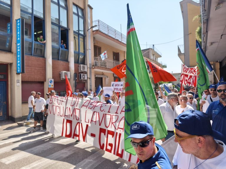 Striano, IDAV, il sindaco: “Pronti a ripartire, ora tocca all’azienda”