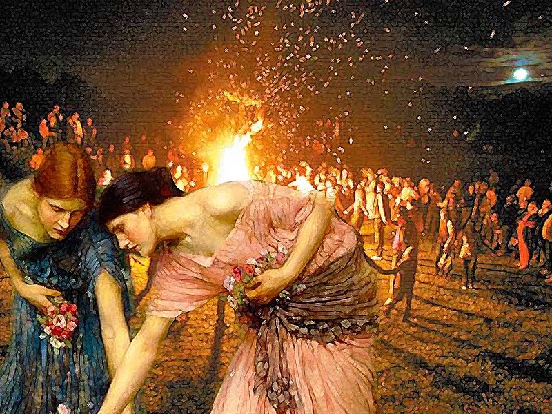 La notte di San Giovanni : riti, leggende e tradizioni