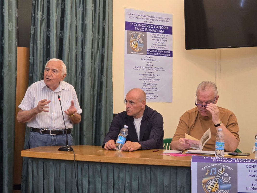 San Giuseppe Vesuviano celebra Enzo Bonagura con un concorso canoro