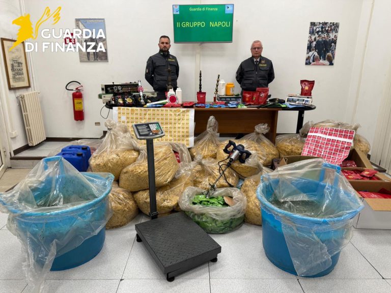 Camposano, scoperto laboratorio per la “shisha”. Nel Nolano fumano come gli arabi