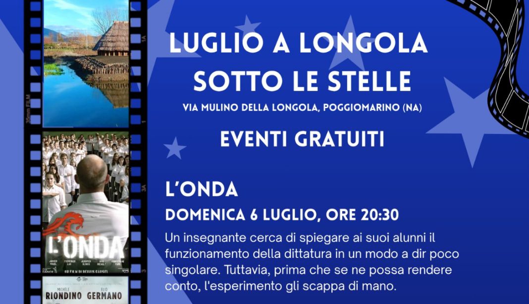 Poggiomarino, a Longola il cinema sotto le stelle diventa spazio di comunità