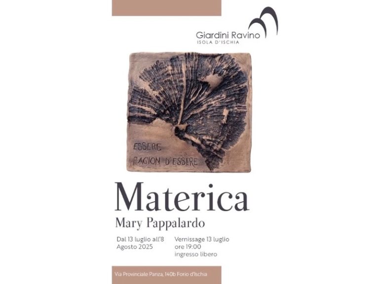 “Materica”: la mostra di Mary Pappalardo, eccellenza di Somma Vesuviana