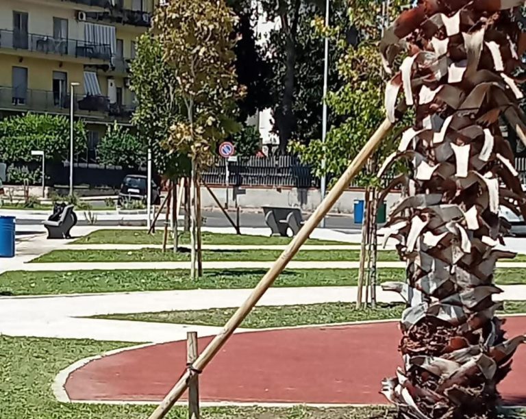 Casalnuovo, è pronta la piazza dedicata a Siani