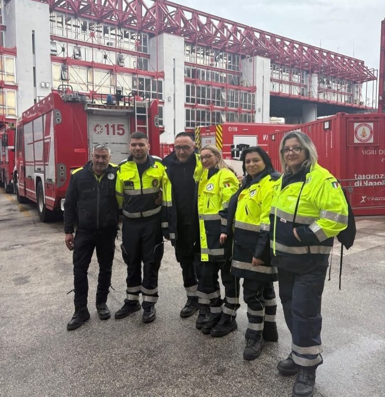 Protezione Civile, il sindaco ringrazia il Gruppo dei Volontari di Acerra dopo gli ultimi interventi
