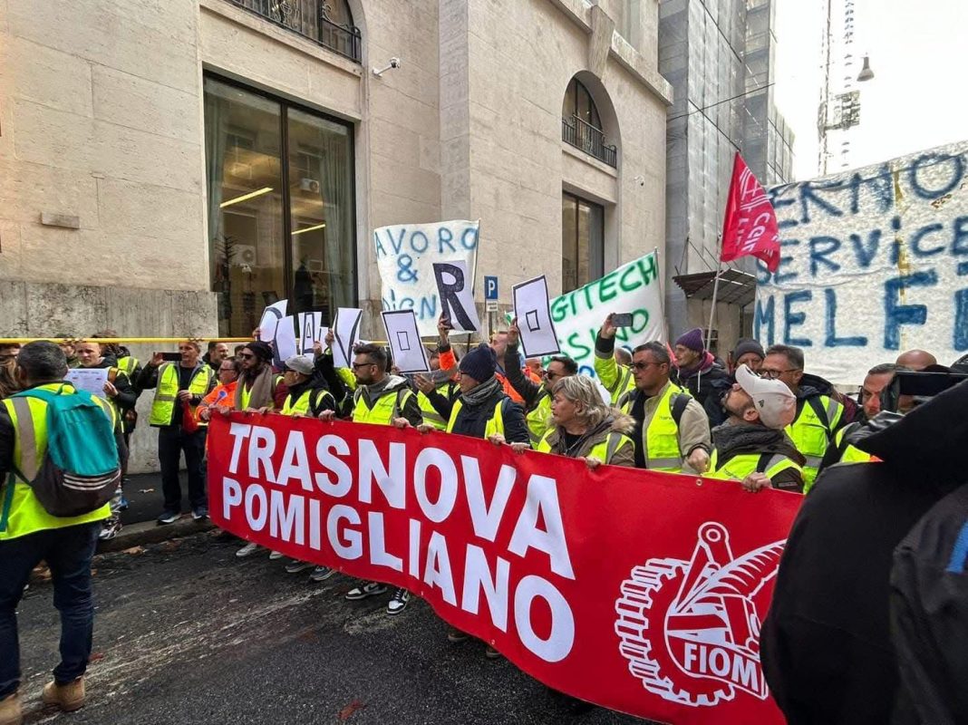 Stellantis non si presenta, Trasnova senza commessa: 93 operai a rischio