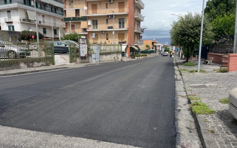 Somma Vesuviana, asfaltate 20 strade in 8 mesi: al via il terzo lotto