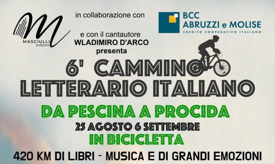 Somma Vesuviana accoglie il Cammino Letterario: scrittori in arrivo in bicicletta