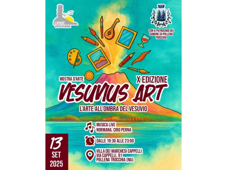 Vesuvius Art, la rassegna artistica di Urbe Vesuviana torna a Pollena Trocchia