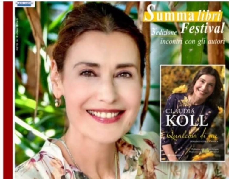 Claudia Koll inaugura la terza edizione del Summa Libri Festival a Somma Vesuviana