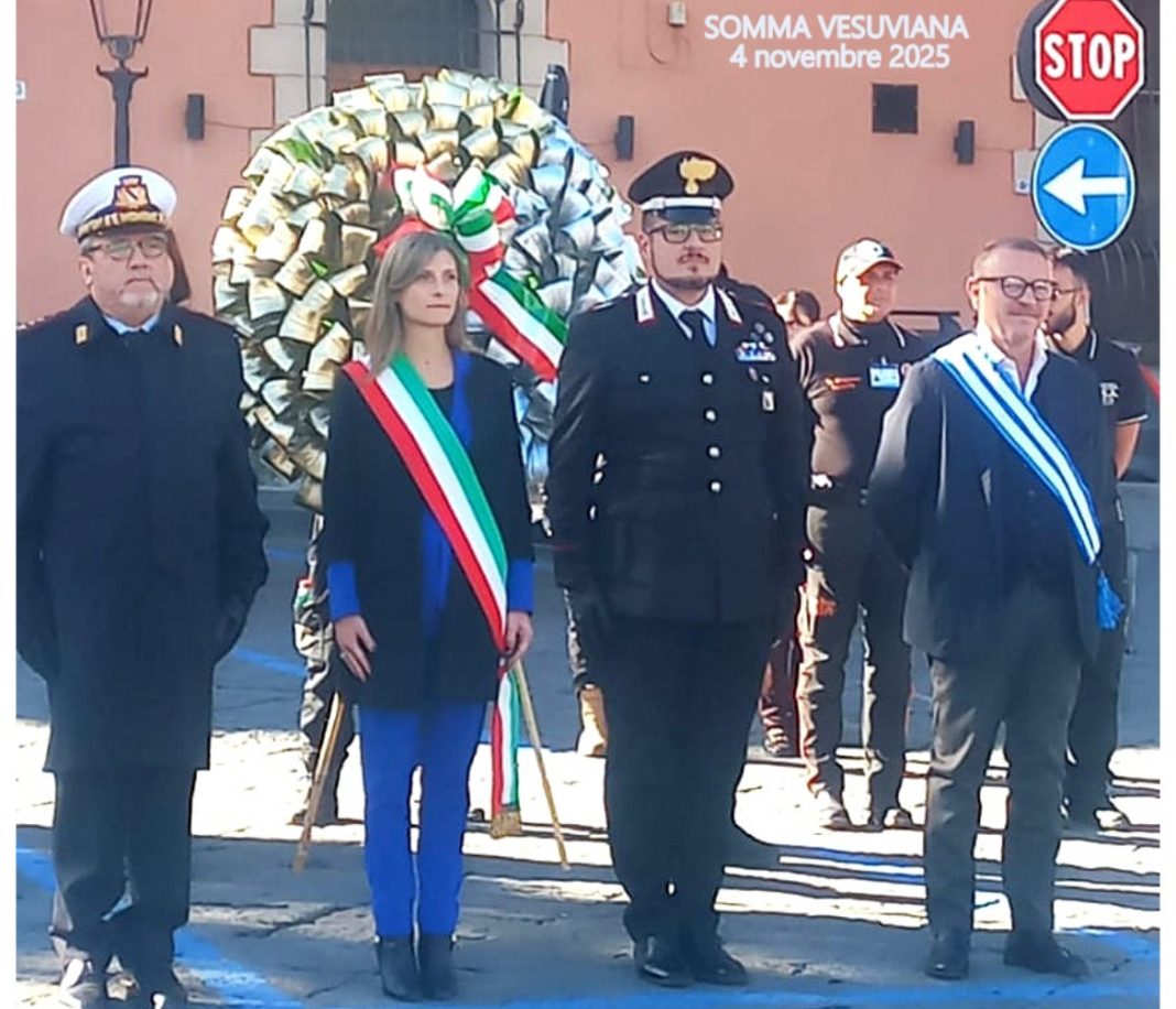 Somma Vesuviana celebra la Giornata delle Forze Armate e la memoria dell’IMI Alfonso D’Avino