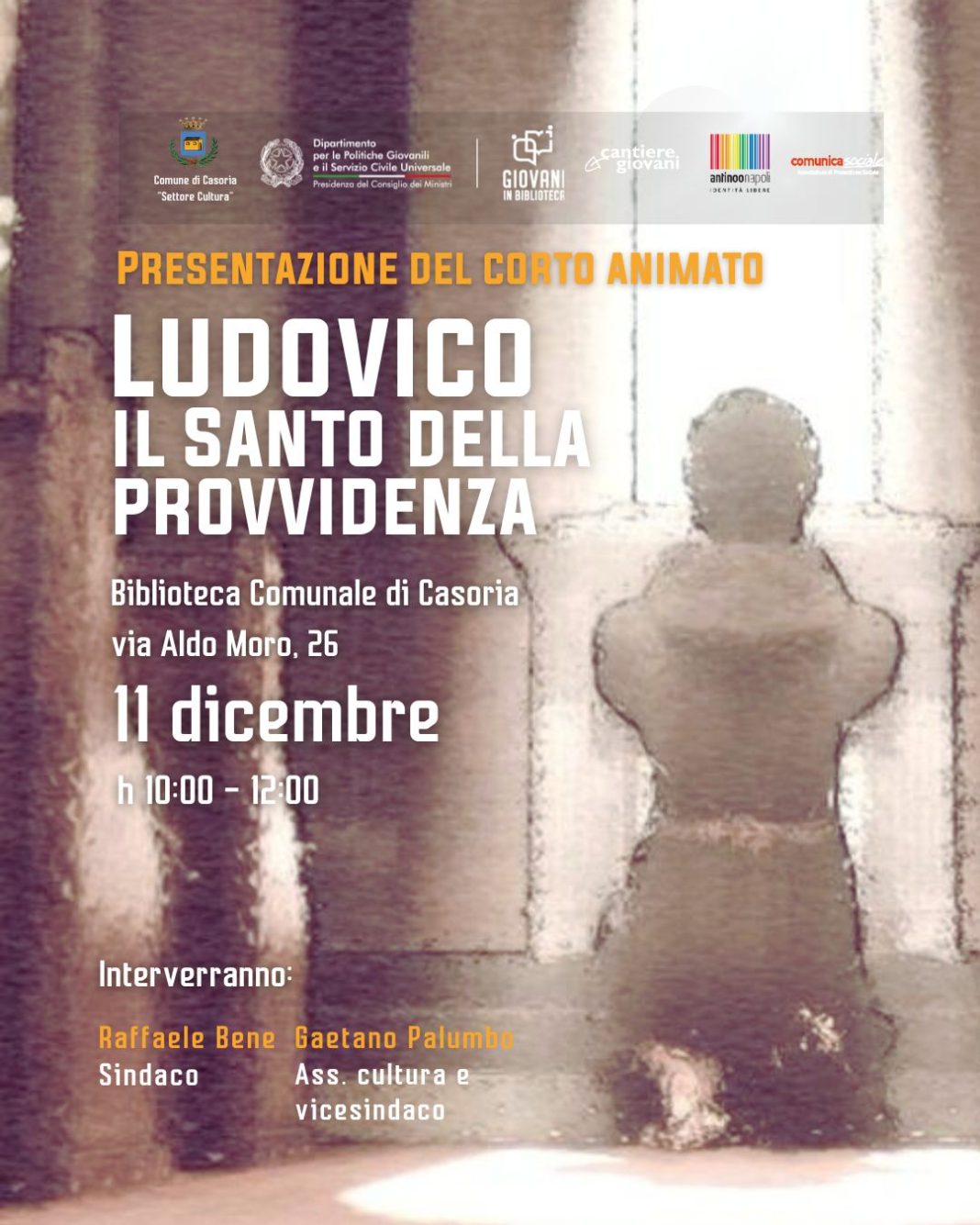 Un cartone animato sulla vita di San Ludovico da Casoria