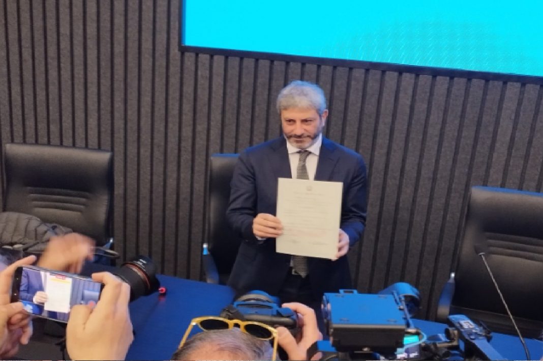 Fico proclamato Presidente: “L’etica sarà il nostro faro”