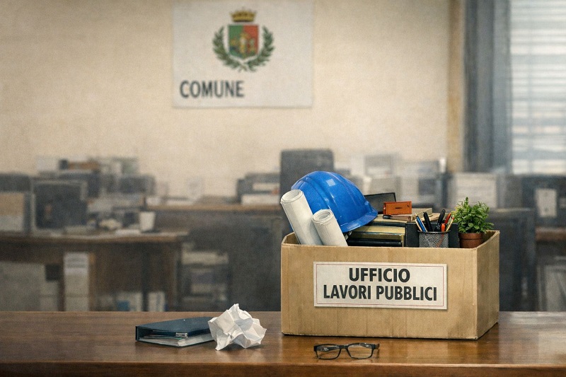 Somma, revocato l’incarico al responsabile dell’Area Lavori Pubblici: la riflessione di De Falco