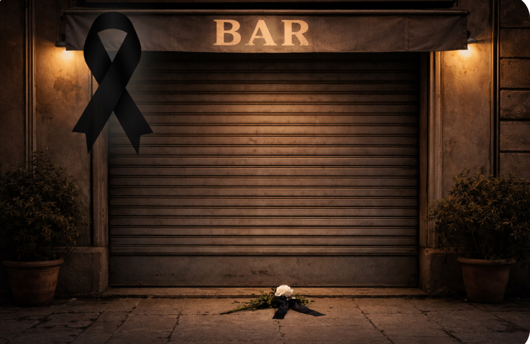 Marigliano piange Antonio Carbone, titolare del bar Primavera