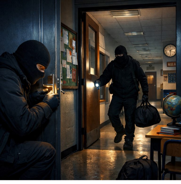 Furto a Pomigliano d’Arco: presa di mira una scuola