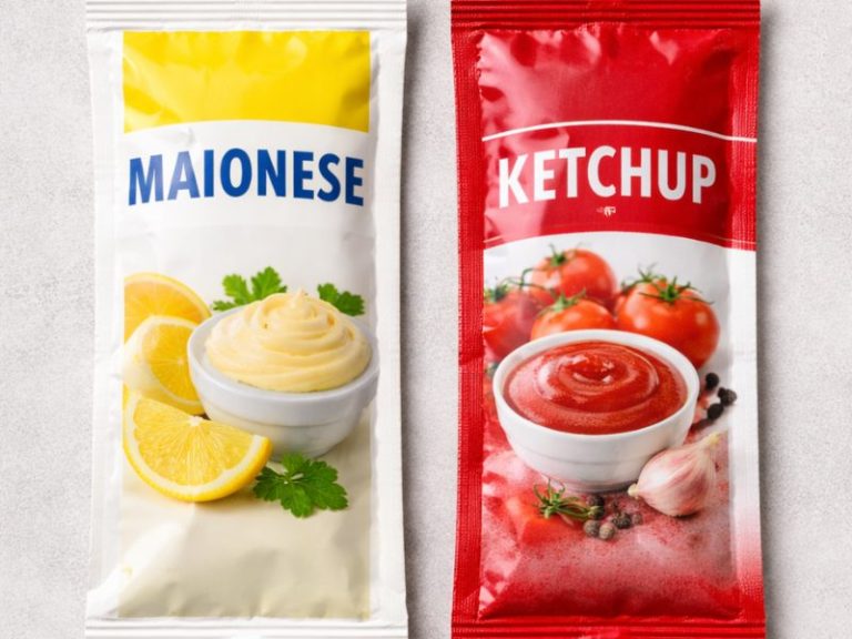 Addio alle bustine monouso di maionese e ketchup: vietate dall’Unione Europea