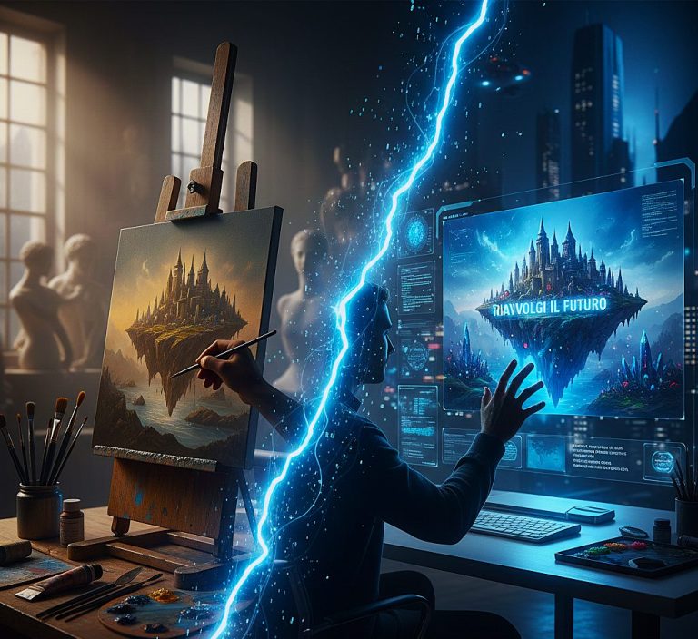 Dal Pennello al Prompt: l’Evoluzione del Gesto Creativo nel Tempo
