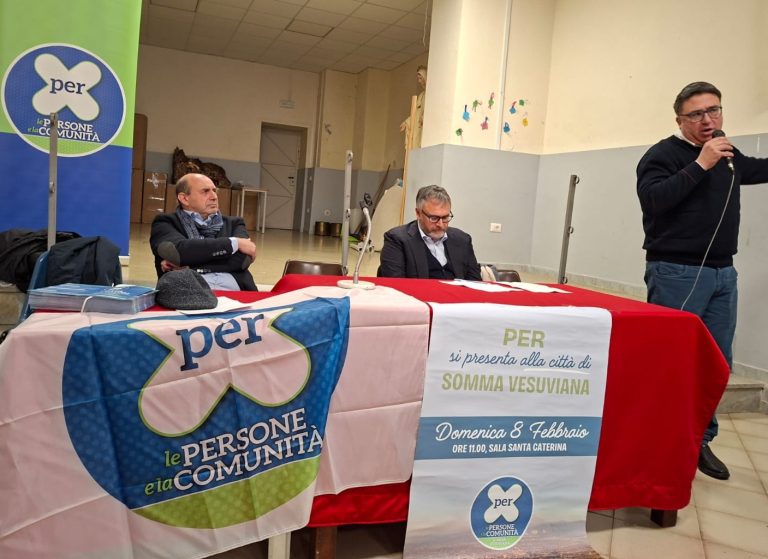 Somma Vesuviana, PER e 9 Marzo insieme per un progetto di rinnovamento