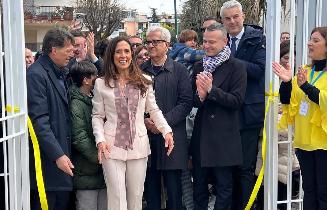 Cercola. Inaugurato il “mamemimò park”, il parco sonoro dedicato ai minori vittime innocenti di reati