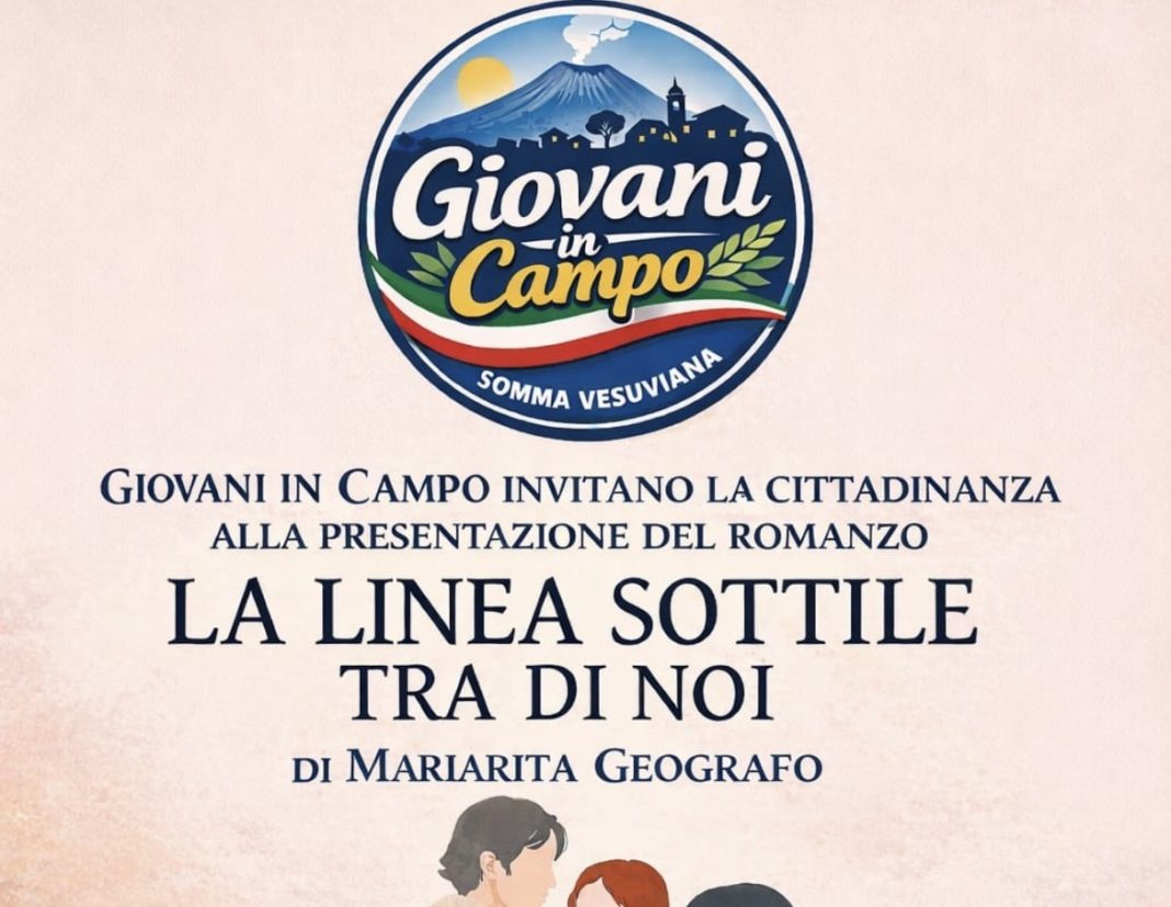 Somma, presentazione del romanzo “La linea sottile tra di noi” di Mariarita Geografo