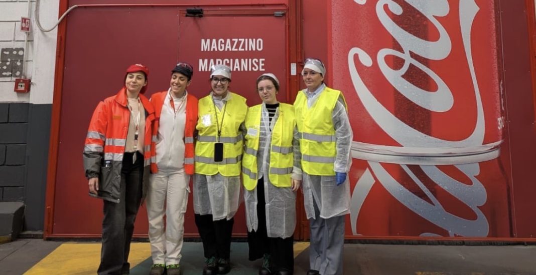 Somma, studenti del Torricelli in visita allo stabilimento Coca-Cola di Marcianise
