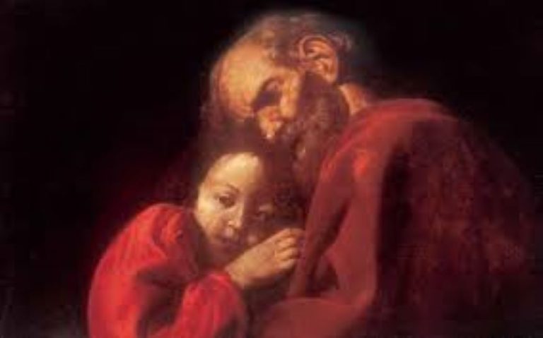 Nel quadro di Battistello Caracciolo San Giuseppe è un affettuoso padre “napoletano”
