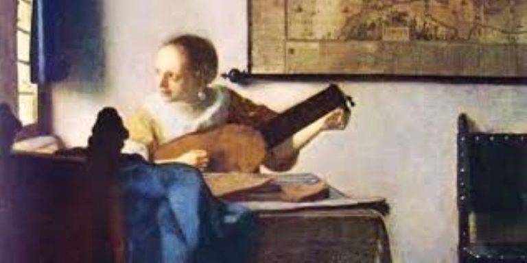 “Donna con il liuto” di Vermeer: il silenzio, l’attesa, la “voce” delle cose