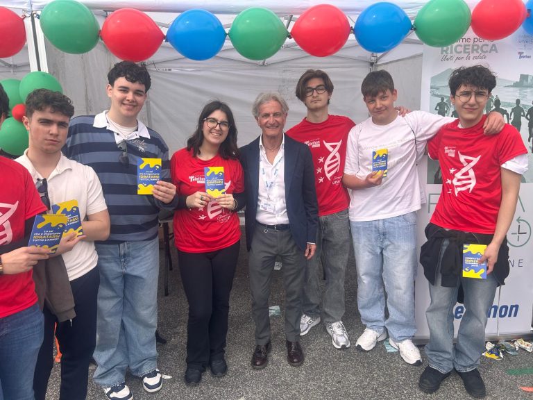 Da Somma un passo per la ricerca: il Torricelli alla maratona Telethon di Napoli