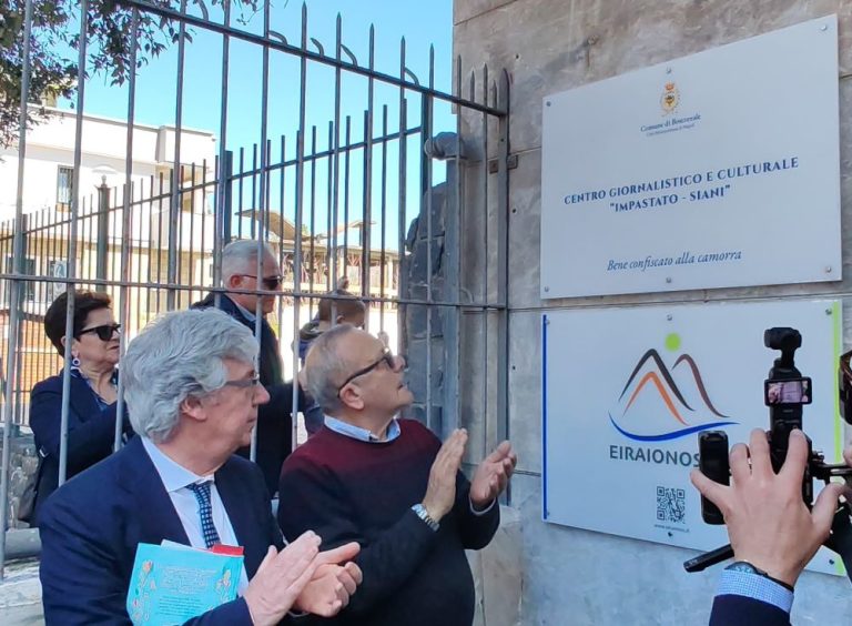 Boscoreale, inaugurato  il “Centro Giornalistico e Culturale Impastato-Siani”