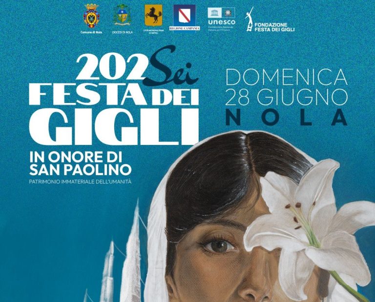 Nola, Festa dei Gigli: svelato il manifesto 2026 ed il nuovo regolamento per l’assegnazione 2027