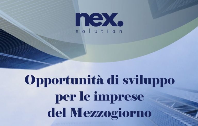 Sant’Anastasia, la NexSolution promuove l’evento “opportunità di sviluppo per le imprese del Mezzogiorno”