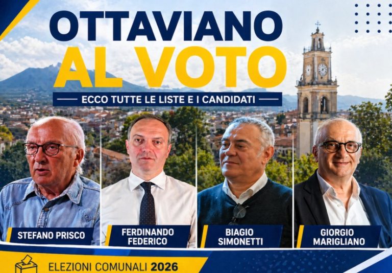 Ottaviano al voto tra fratture, ritorni ed equilibri incerti: come si sono spostati partiti e civiche