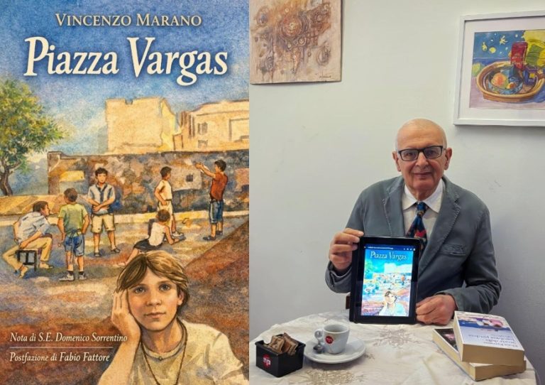 “Piazza Vargas” di Vincenzo Marano arriva in e-book: memoria del Sud che parla ai giovani nel mondo digitale