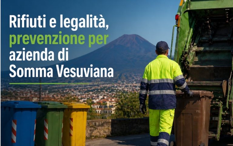 Rischio infiltrazioni mafiose nel settore rifiuti, misura per una ditta di Somma Vesuviana