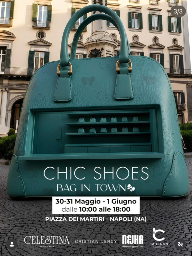 Napoli si trasforma in passerella urbana: arriva “Chic Shoes Bag in Town”
