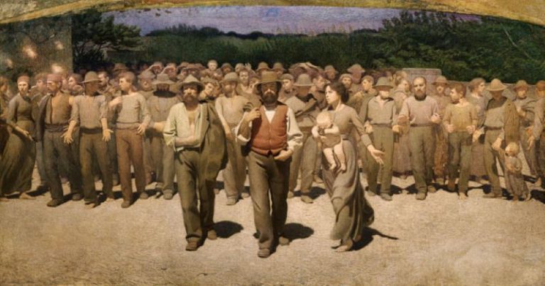 I lavoratori nell’arte: “Il Quarto Stato”, l’ opera di Pellizza da Volpedo che “parla” ancora oggi