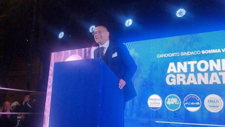 Somma Vesuviana, Antonio Granato apre la sua campagna elettorale: “La mia candidatura tra la gente”