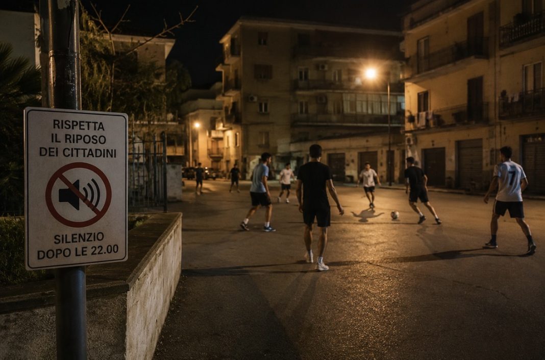 Palma Campania, partite di calcio in strada durante la notte: il sindaco annuncia provvedimenti