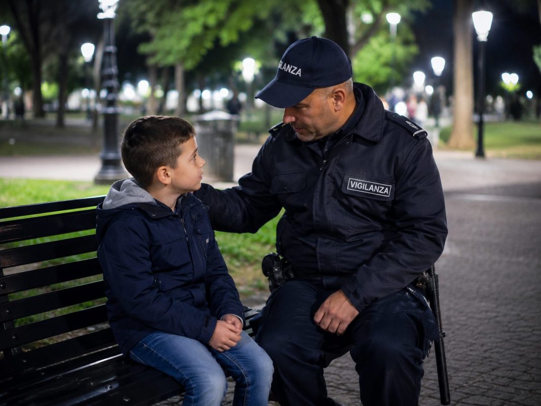 Pomigliano, Bambino smarrito nella Villa Comunale: decisivo l’intervento della Vigilanza