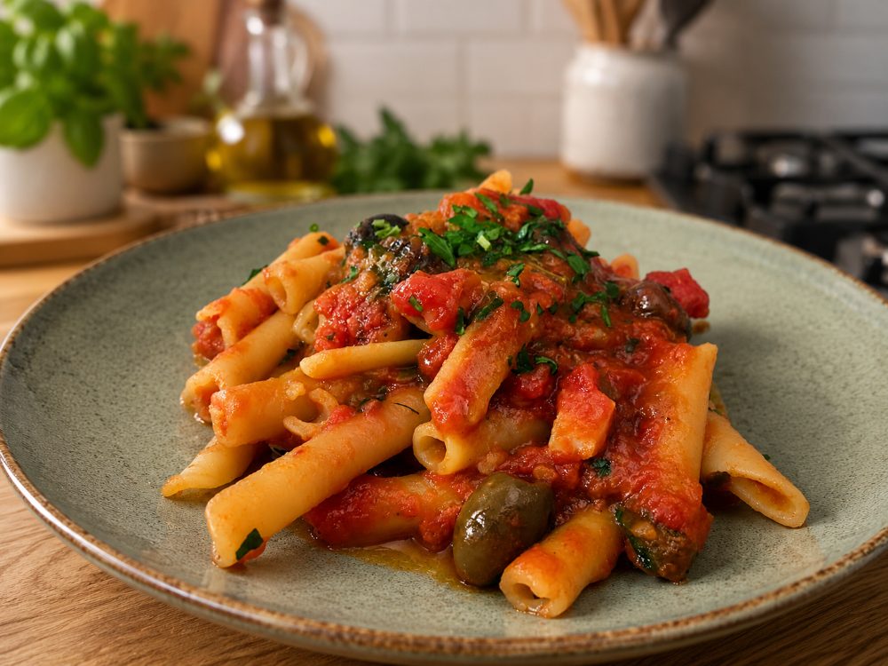 Le ricette di Biagio: ziti alla “puttanesca”. E lunedì corri ad applaudire il nuovo sindaco, anche se non l’hai votato