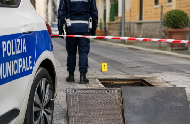 Cade in un pozzetto e finisce in ospedale: sequestrata l’area, denunciato un uomo