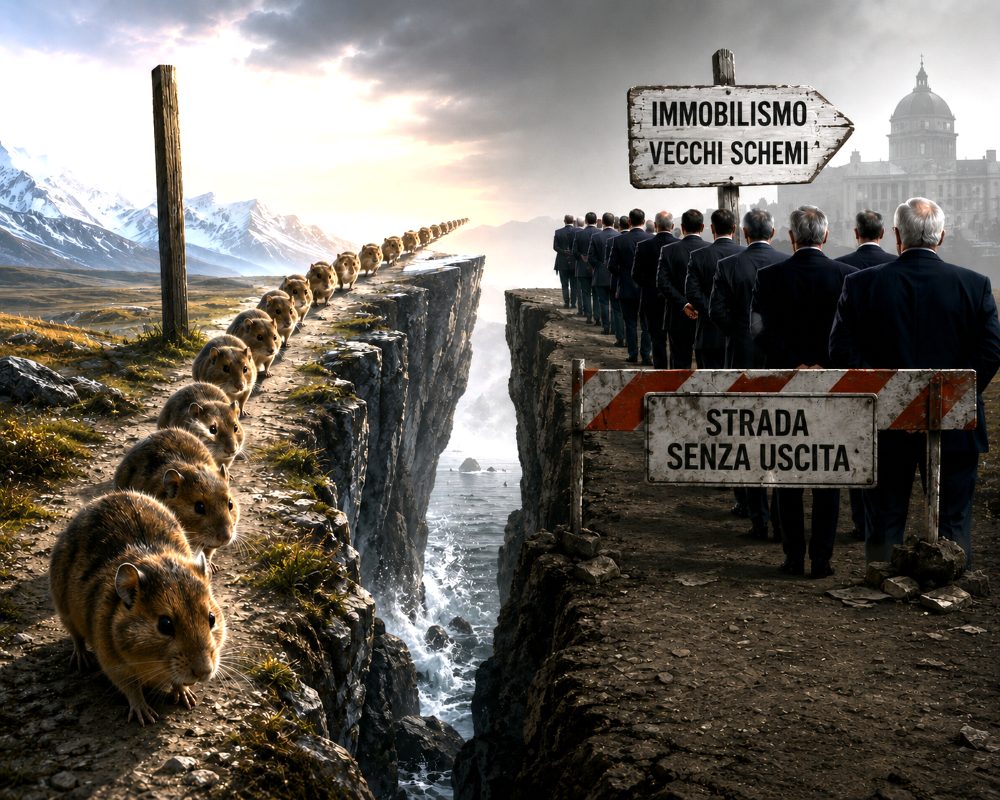 L’istinto dei lemming e l’immobilismo della politica