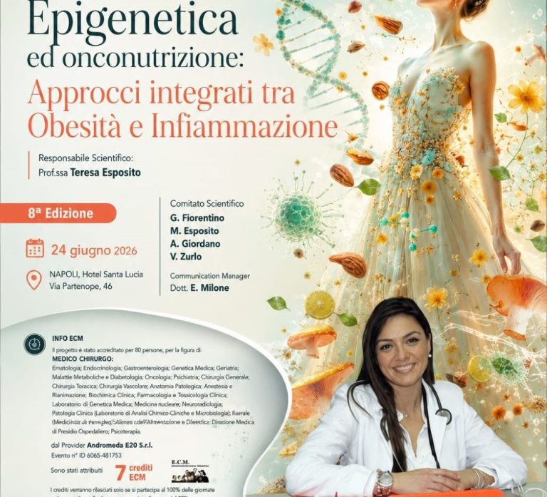 Oncologia e nutrizione, la sfida passa dall’epigenetica: esperti a confronto a Napoli