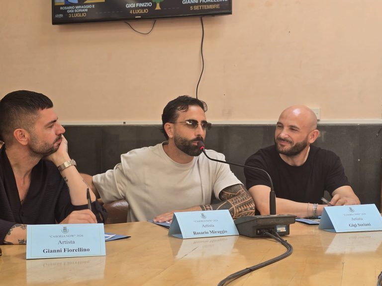 Casoria Now, ecco il cartellone 2026: 3 grandi concerti gratuiti