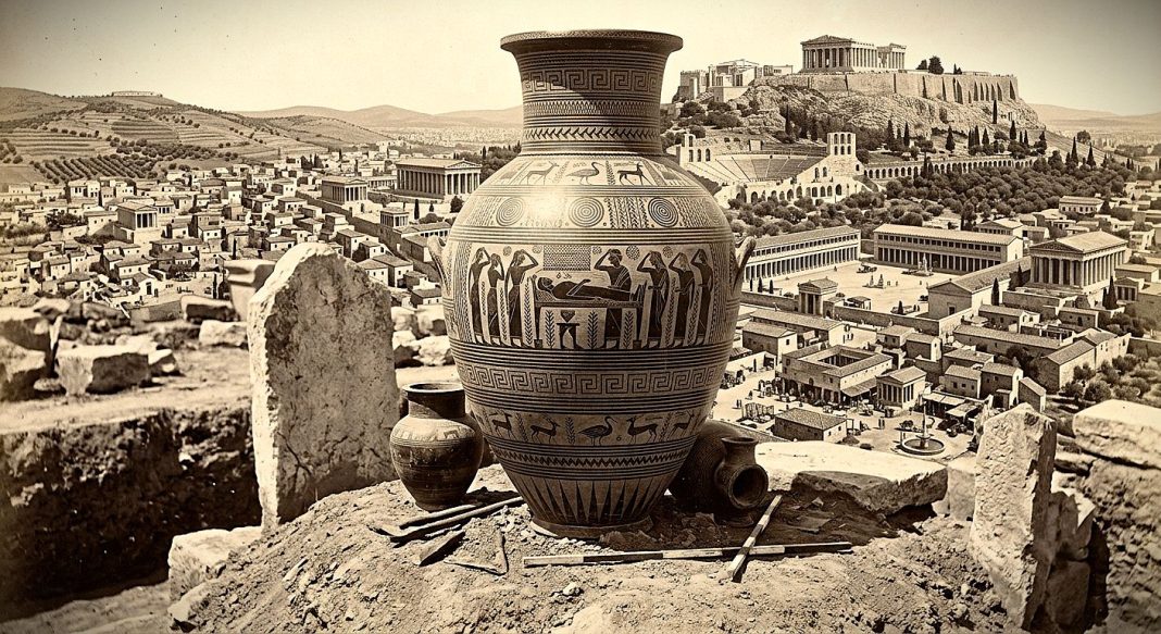 L’evoluzione della civiltà greca: dalla “polis” all’arte geometrica e vascolare