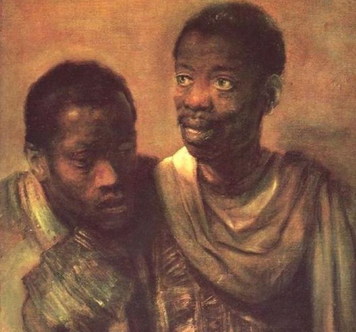 “Due neri”, un capolavoro di Rembrandt, “letto” da una grande scrittrice, Marguerite Yourcenar.