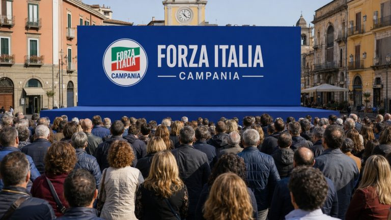 Forza Italia Campania, congresso il 9 settembre: nasce la nuova classe dirigente