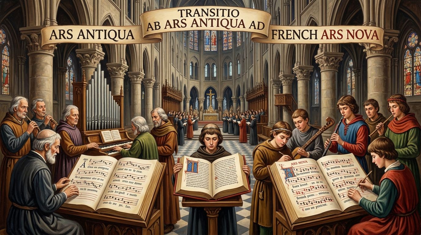 Tra l’Ars Antiqua  di Notre Dame e l’Ars Nova francese