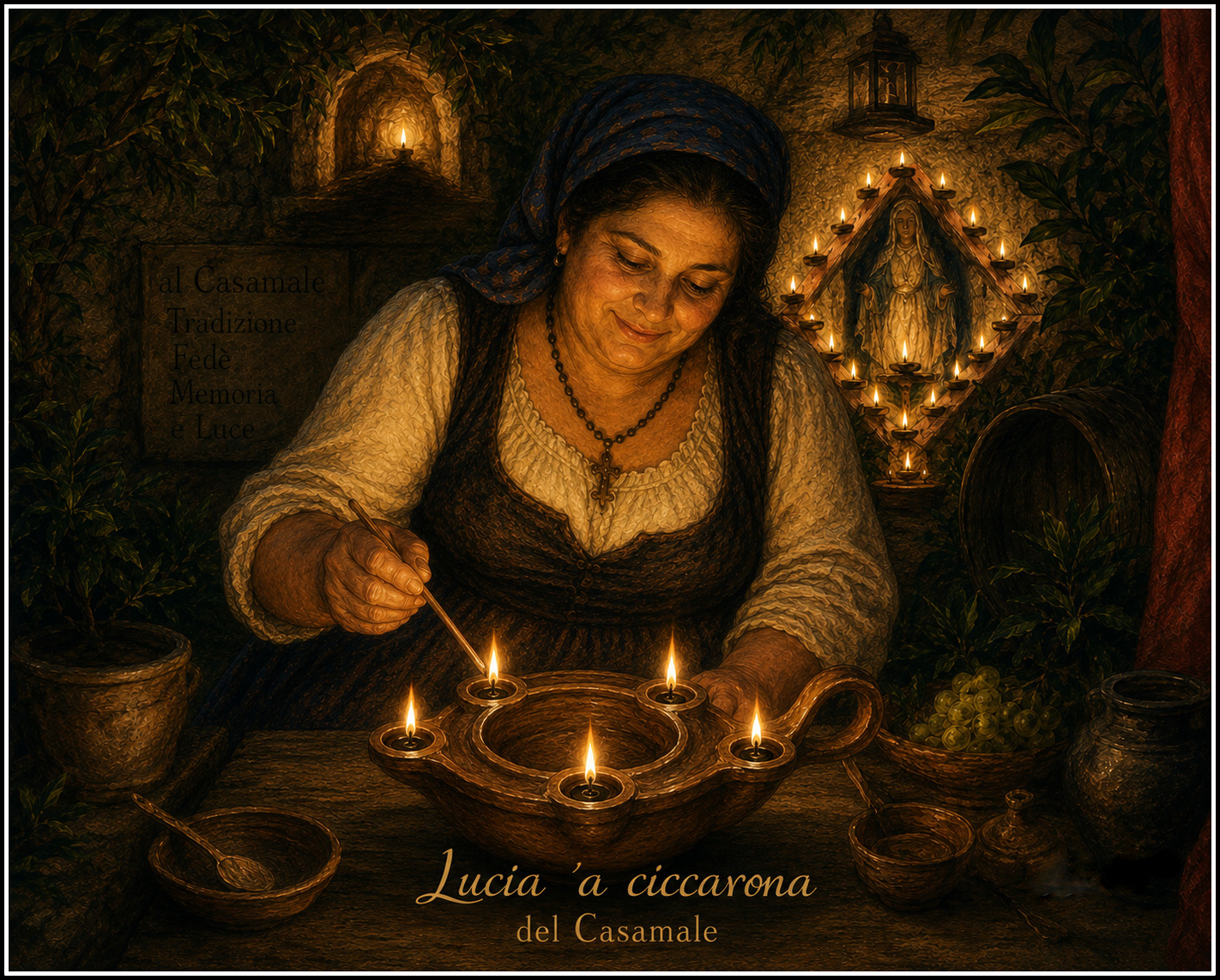 Somma Vesuviana, tra mito e realtà il mistero di “Lucia ’a ciccarona” e la festa delle lucerne